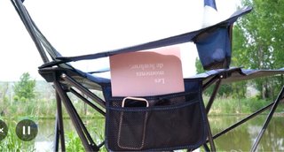Silla Hamaca Plegable con Reposapiés