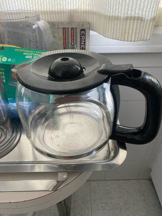 Jarra de cristal para cafetera