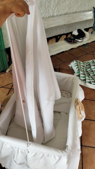 Cuna Moisés para bebé