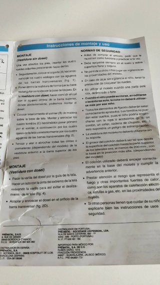 Cuna Moisés para bebé