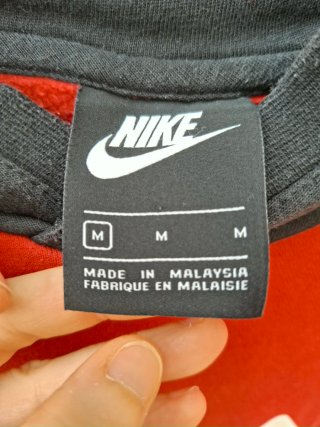 Sudadera Nike Air Roja Talla M
