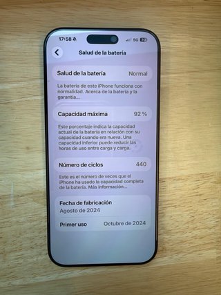 iPhone 16 Pro Max 256GB Negro