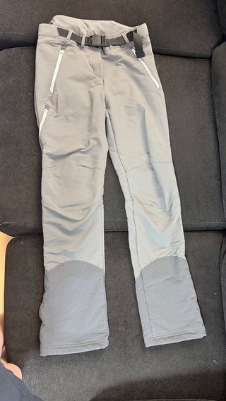 Pantalones de Nieve Grises