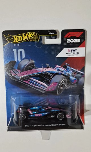 Lote 5 coches Hot Wheels F1 2025