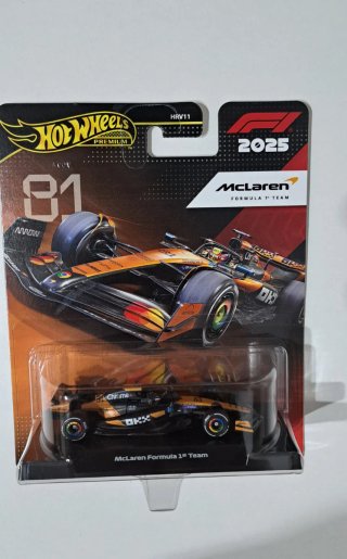 Lote 5 coches Hot Wheels F1 2025