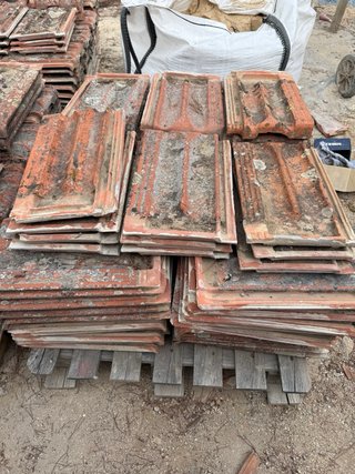 Lote de 1500 Tejas Recuperadas