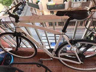 Bicicleta DIXI Racing Blanca 28 Urbana