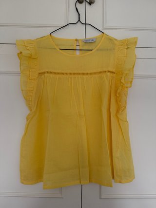 Blusa amarilla Compañía Fantástica Talla L