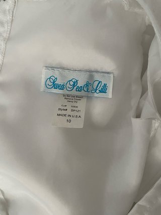 Vestido Blanco Primera Comunión - Swea Pea & Lilli
