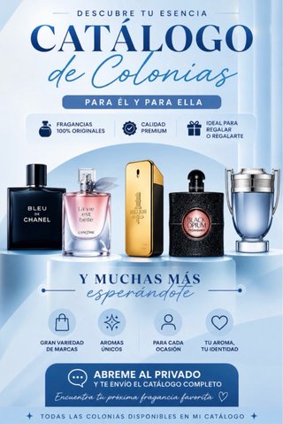 Catálogo de Colonias Variadas
