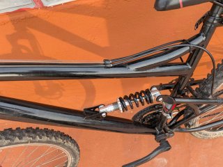 Bicicleta de Montaña Negra