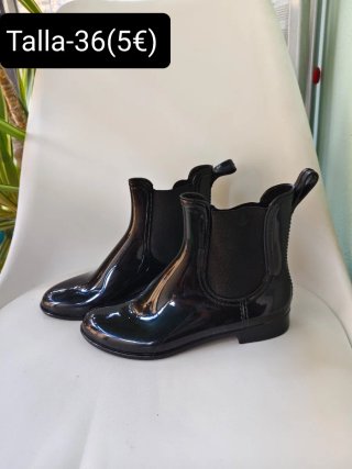 Zapatos de Tacón Negros Talla 38