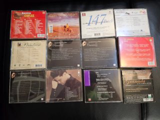Lote 12 CD di Musica Classica e Latina