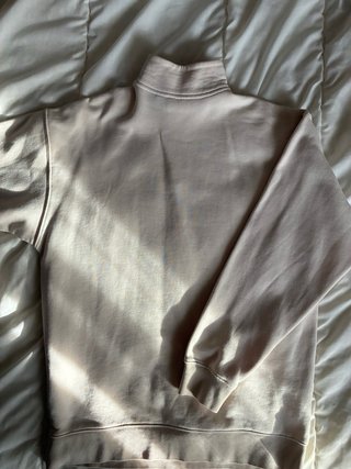 Sudadera Adidas blanca con cremallera