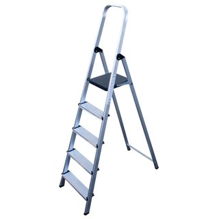 Escalera de aluminio plegable