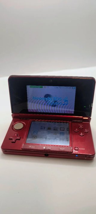 Nintendo 3DS Rojo Metálico