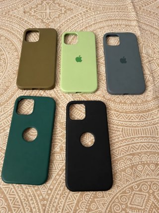 Funda iPhone 12 2 euros cada una