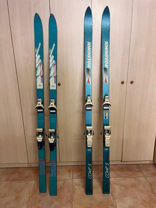 Esquís Vintage Rossignol Comp S y Sport 370