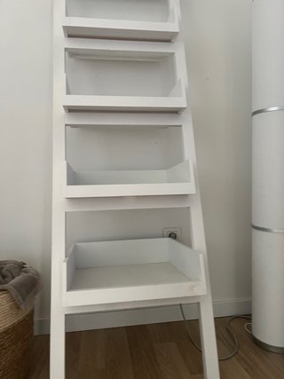 Estantería Escalera Banak Blanca