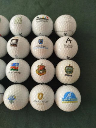 20 Bolas de Golf Colección Campos grado A