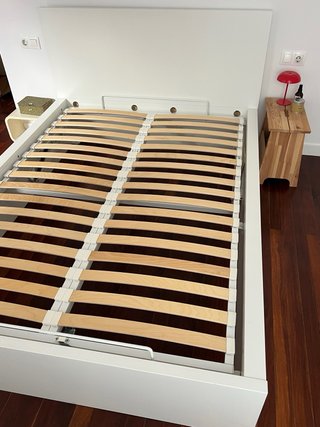 Cama MALM Ikea 140x200cm Blanca