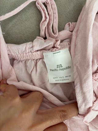 Top Rosa Palo Pull & Bear
