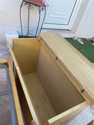 Cama nido con cajones madera