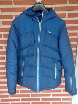 Abrigo infantil azul Decathlon TALLA 14