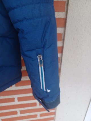 Abrigo infantil azul Decathlon TALLA 14