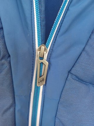 Abrigo infantil azul Decathlon TALLA 14