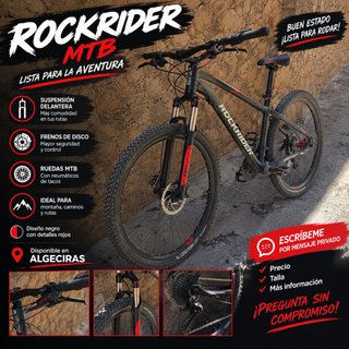Bicicleta MTB Rockrider 27,5 pulgadas