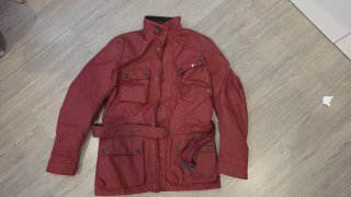 Chaqueta de Motorista Roja Talla XS