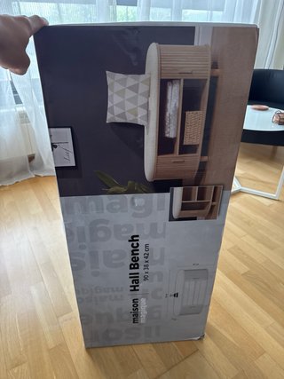 Mueble auxiliar con banco