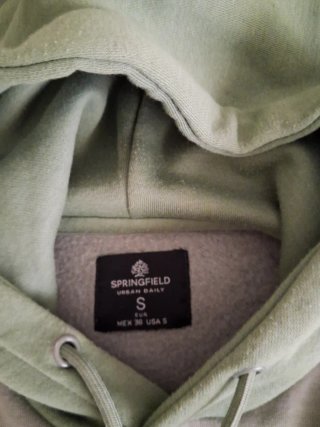 Sudadera hombre color block