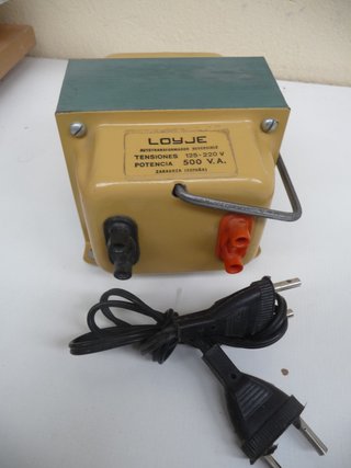 Autotransformador Loyge 500W 220V-125V