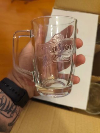 Jarra Mahou Clásica 28cl - Cristal