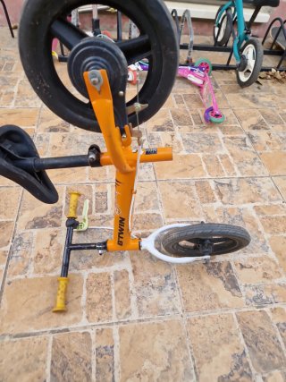 Bici sin pedales B'TWIN naranja