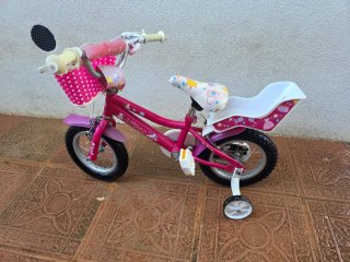 Bicicleta infantil niña Umit rosa