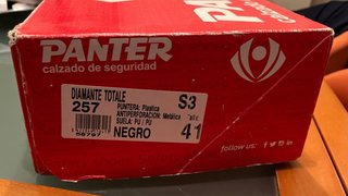 Zapatos de seguridad Panter negros