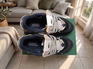 Zapatillas Lacoste Negras y Azules Talla 41,42, 43