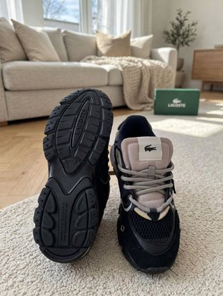 Zapatillas Lacoste Negras y Azules Talla 41,42, 43