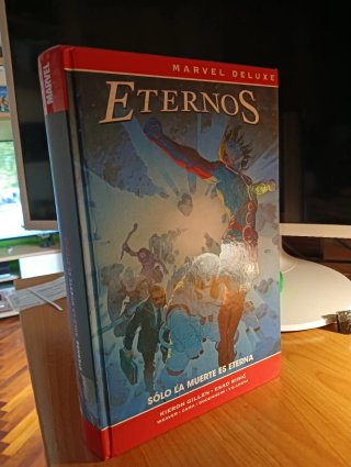 Marvel deluxe los eternos. sólo la muerte es et...