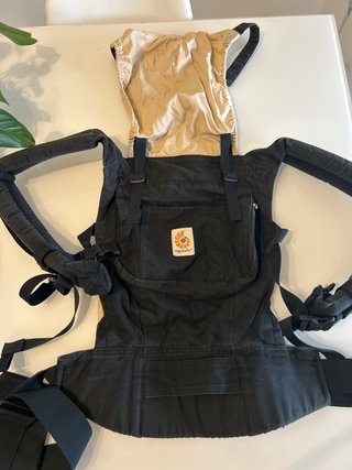 Mochila Ergobaby Porteo Negro