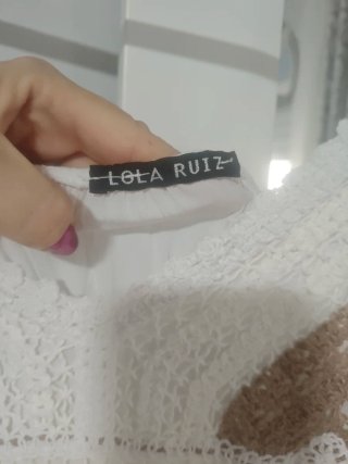 Vestido Blanco Lola Ruiz Talla Única