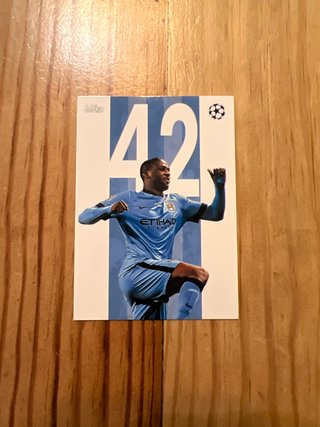 Cromo Topps Chrome Yaya Touré
