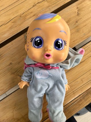 Bebé Llorón con pijama de nube