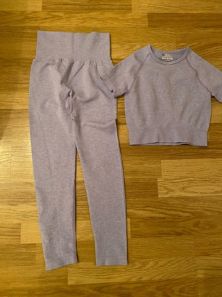 Set Sportivo Viola Chiaro