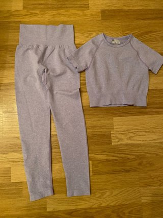 Set Sportivo Viola Chiaro
