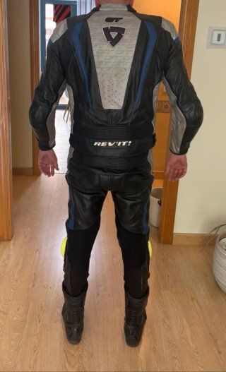 Mono de Moto REV'IT! Negro y Azul