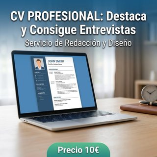 Redacción y diseño de Curriculum Profesional